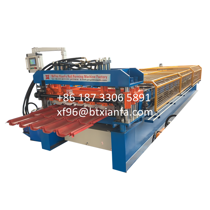 Step Tile Forming Machine (Profile cutting)for Romania