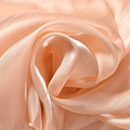 En gros 70gsm Satin Shinny Liquid Silk Organza Tissu pour robe1