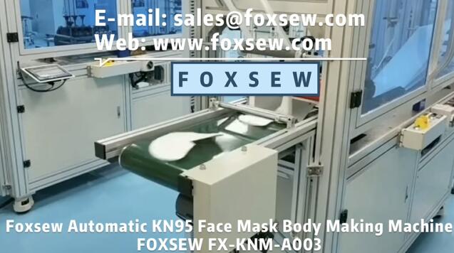 Automatic KN95 Blank Mask Body Making Machine