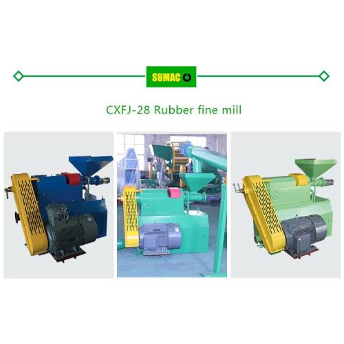 Introduction of rubber powder making machine