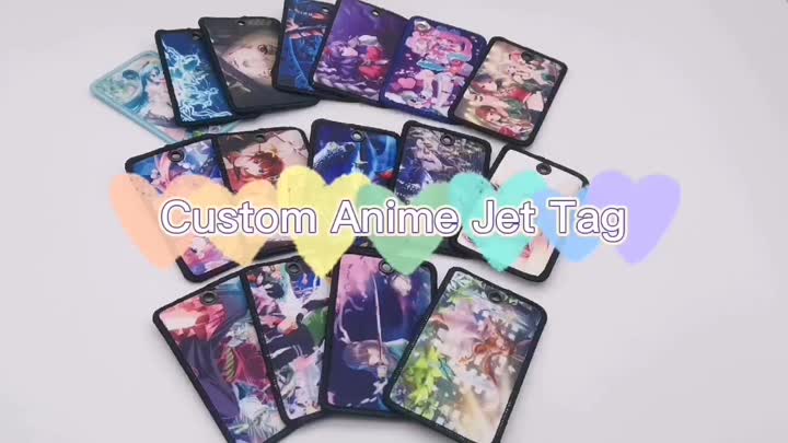 Custom Anime Jet Tag