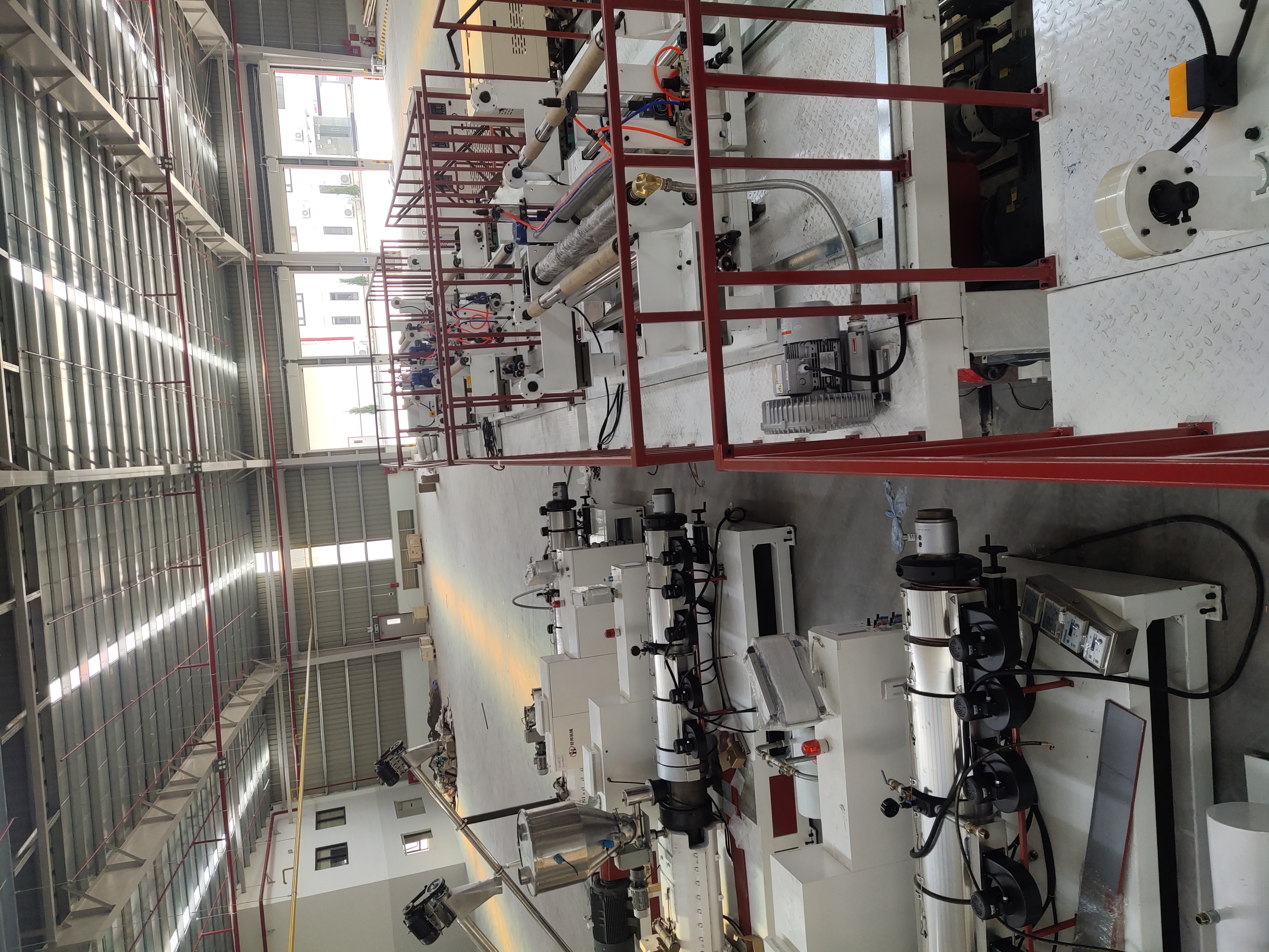 SPC Flooring Extrusion Line Installation