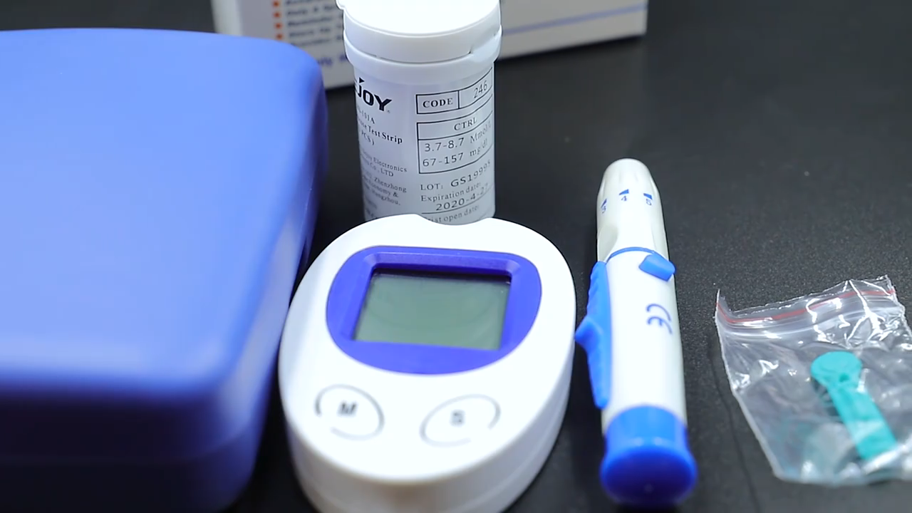 Diabetische bloedglucosesuiker Monitor Meter Teststrips Niet -invasieve bloedglucosemeter zonder punctie1