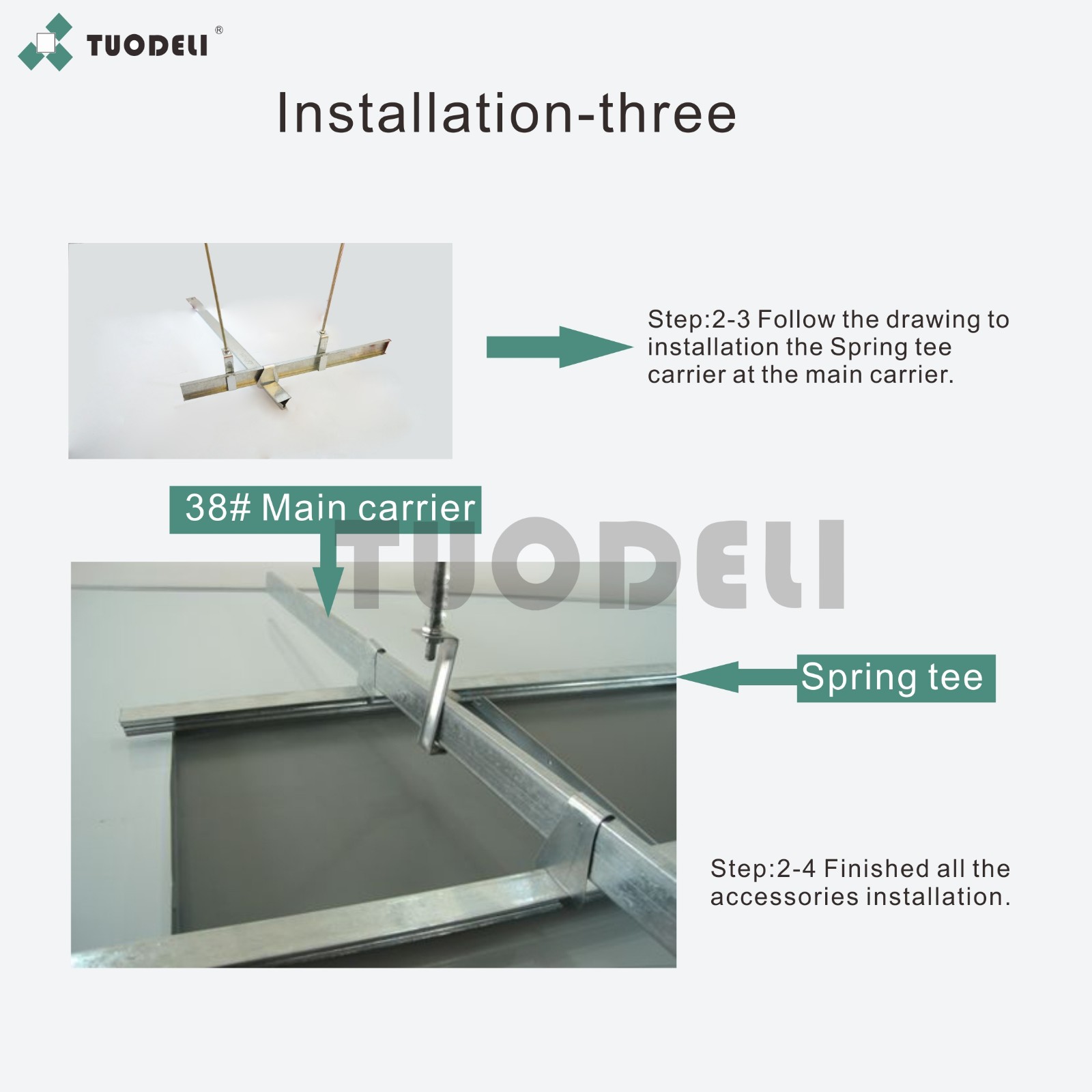 Perforation ceiling system