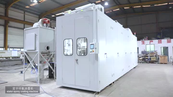 Stator epoxy poeder dompelende machine