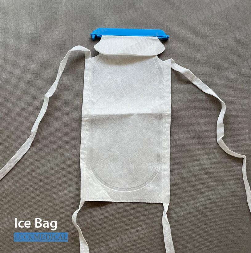 Ice bag for injury.MP4