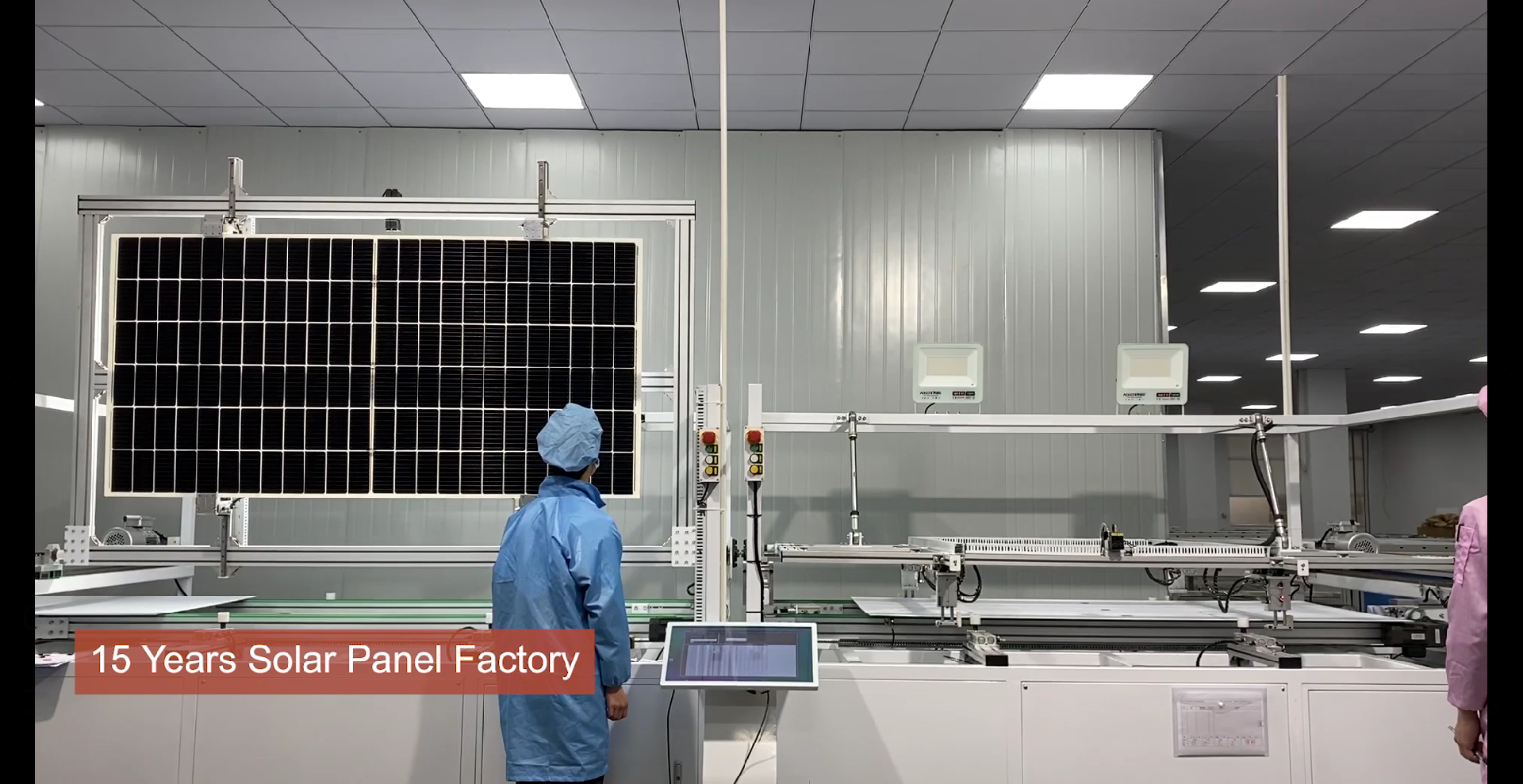 Proceso de producción de paneles solares de Sunket