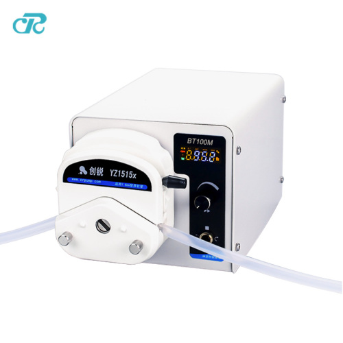 flow rate calibrator for the peristaltic pump