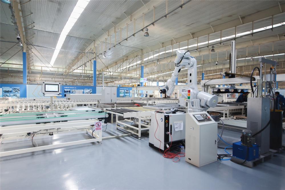 Flat plate collector production line (7)