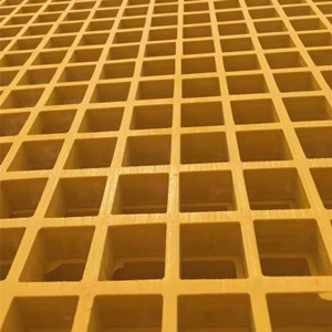 Yellow Fiberglass Grating for Loft