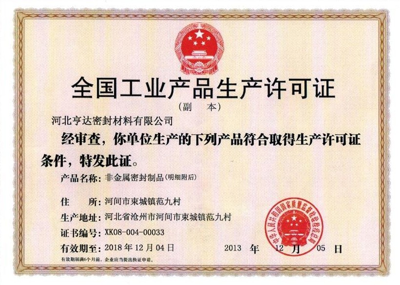 Production license