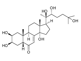 Extrait 20-Hydroxyecdysone/ecdysone 50% HPLC 90% UV de l'extrait de crustacé Cyanotis Arachnoidea Vaga pour l'alimentation