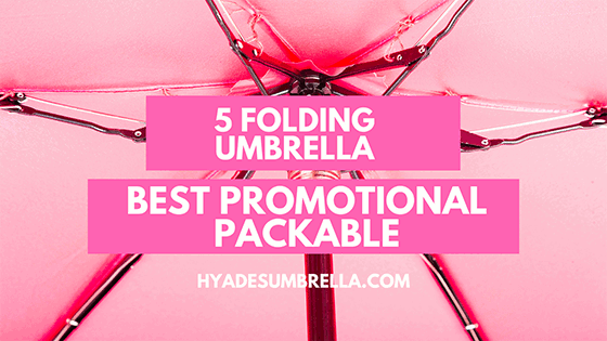 Best Promotional Packable 5 Folding Umbrella