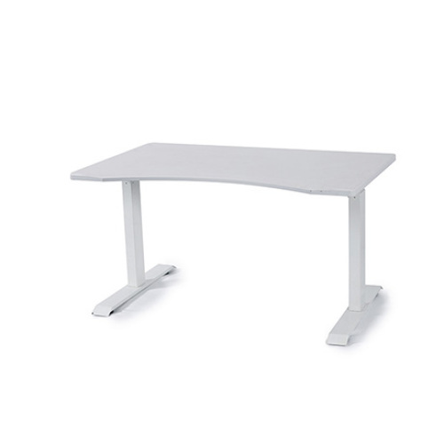 Adjustable Height White Office Home Desks