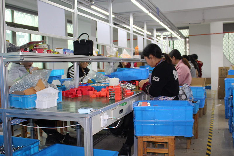 Lockout and tagout production line