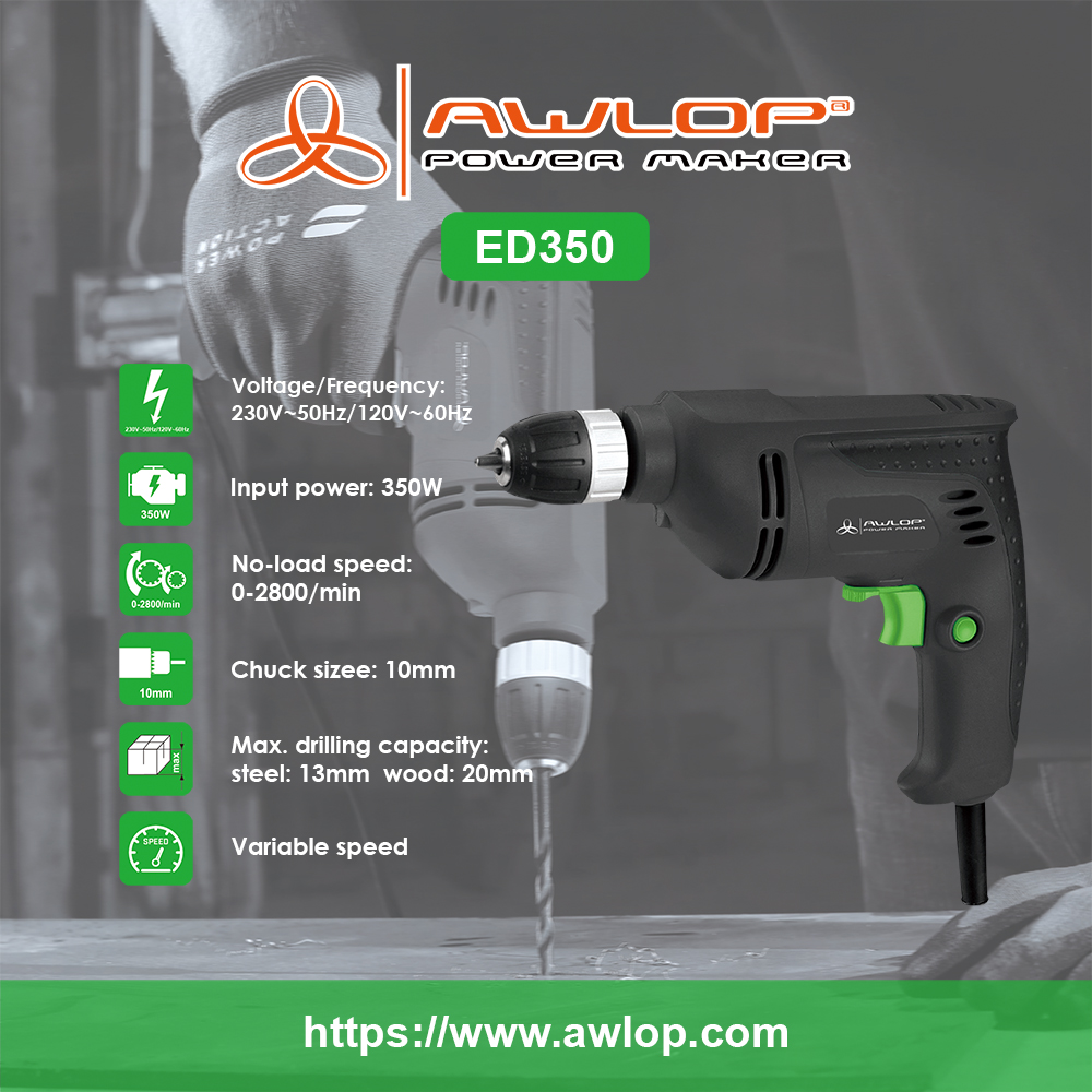 ED350  Portable Electric Drill Machine