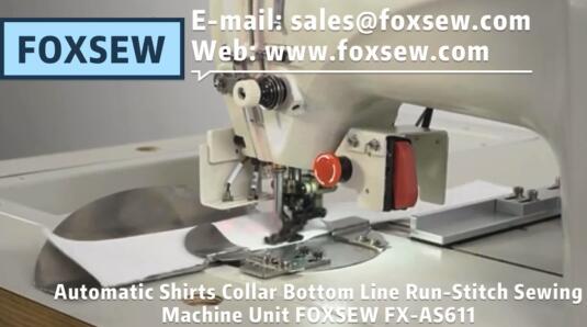 Automatic Shirt Collar Sewing Machine Unit