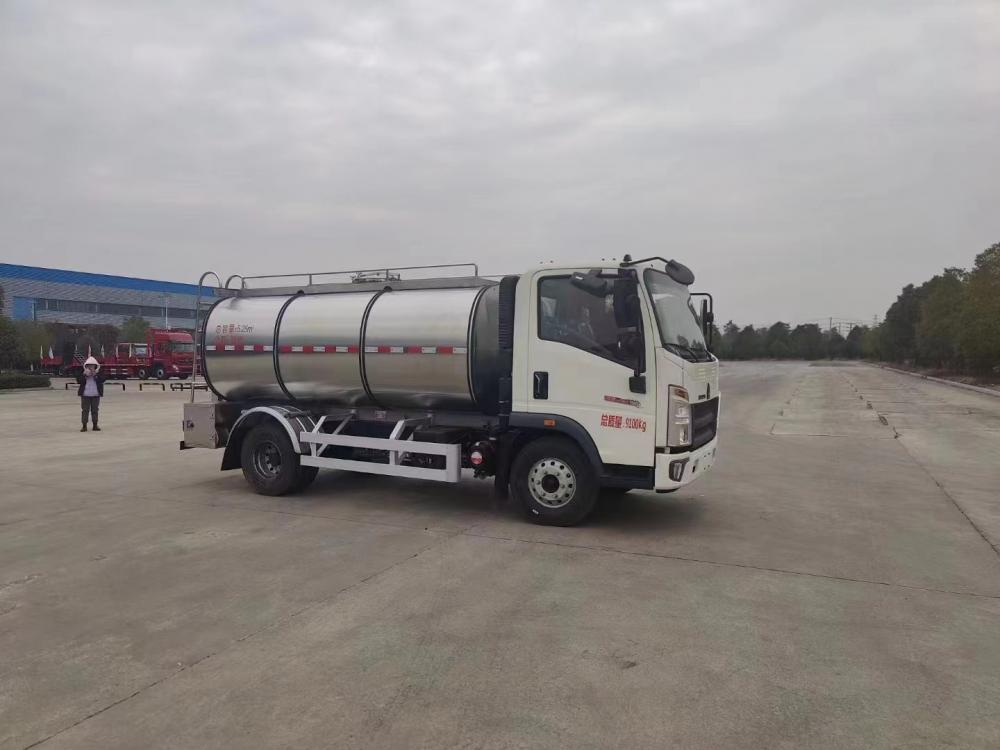 Howo Milk Tanker Truck 4 Jpg