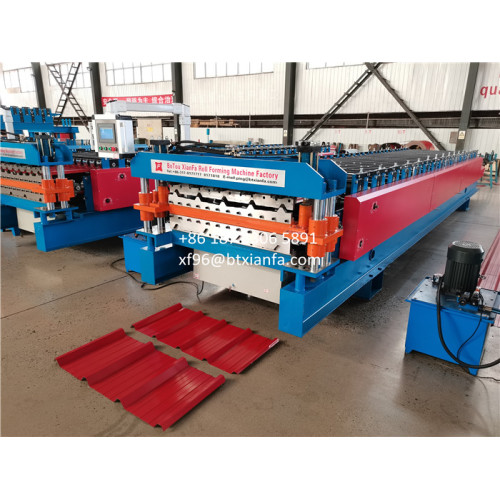 Deliver Tr4 Tr5 Double Layer Forming Machine for Peru