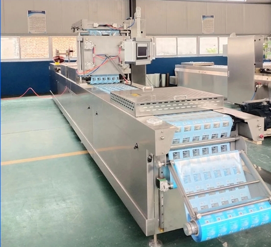 Thermoforming Stretch Film Vacuum Packing Machine