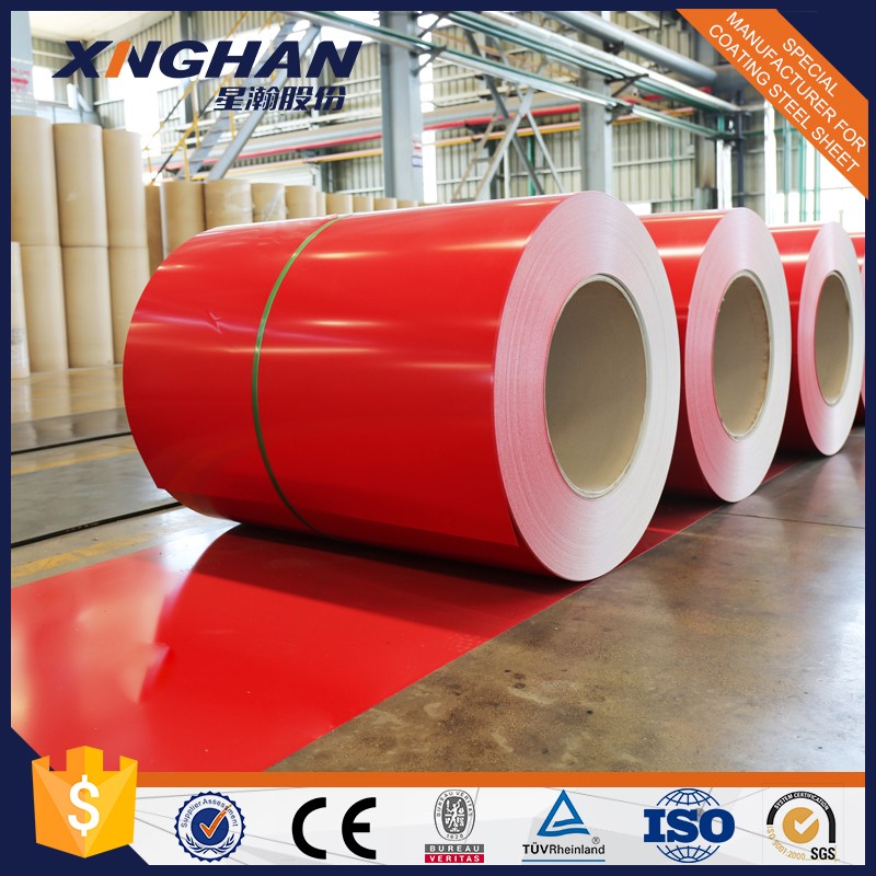 Bobina de chapa de acero revestida de color JIS CGCC JIS CGCC Color Coated Sheet Steel coil