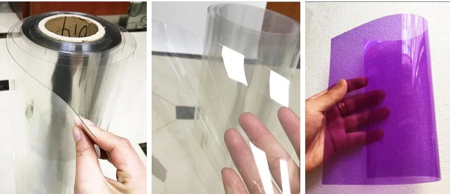 China impressão rígida Material de construção bioplástica pp PC PS PLA PVC PET PE Camada Film para embalagem ou material de construção Base