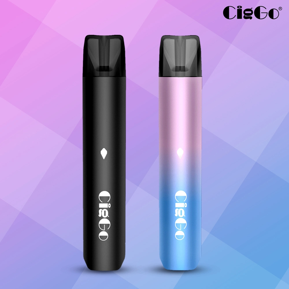 New Fashion Closed Pod System Kit 450mAh Battery 1.9ml Ceramic Heating Coil Pod Vape Starter Kit