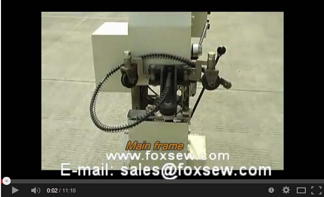 Mattress Tape Edge Machine Installation 