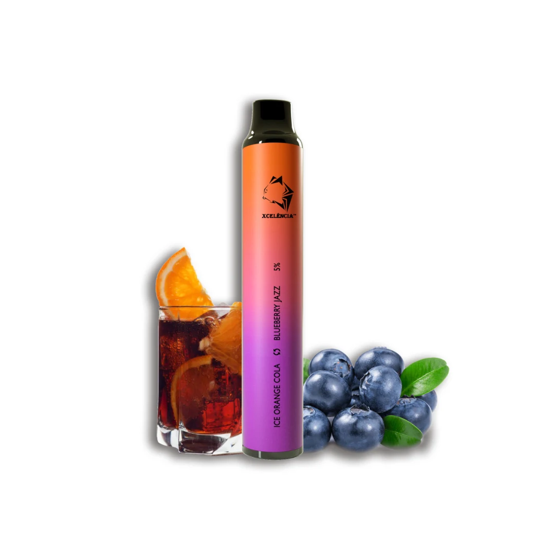 Vaporizador de pluma desechable Vape Dual X 2 en 1 Dual Flavors 1400puffs Vaporizador desechable de sabor Vape