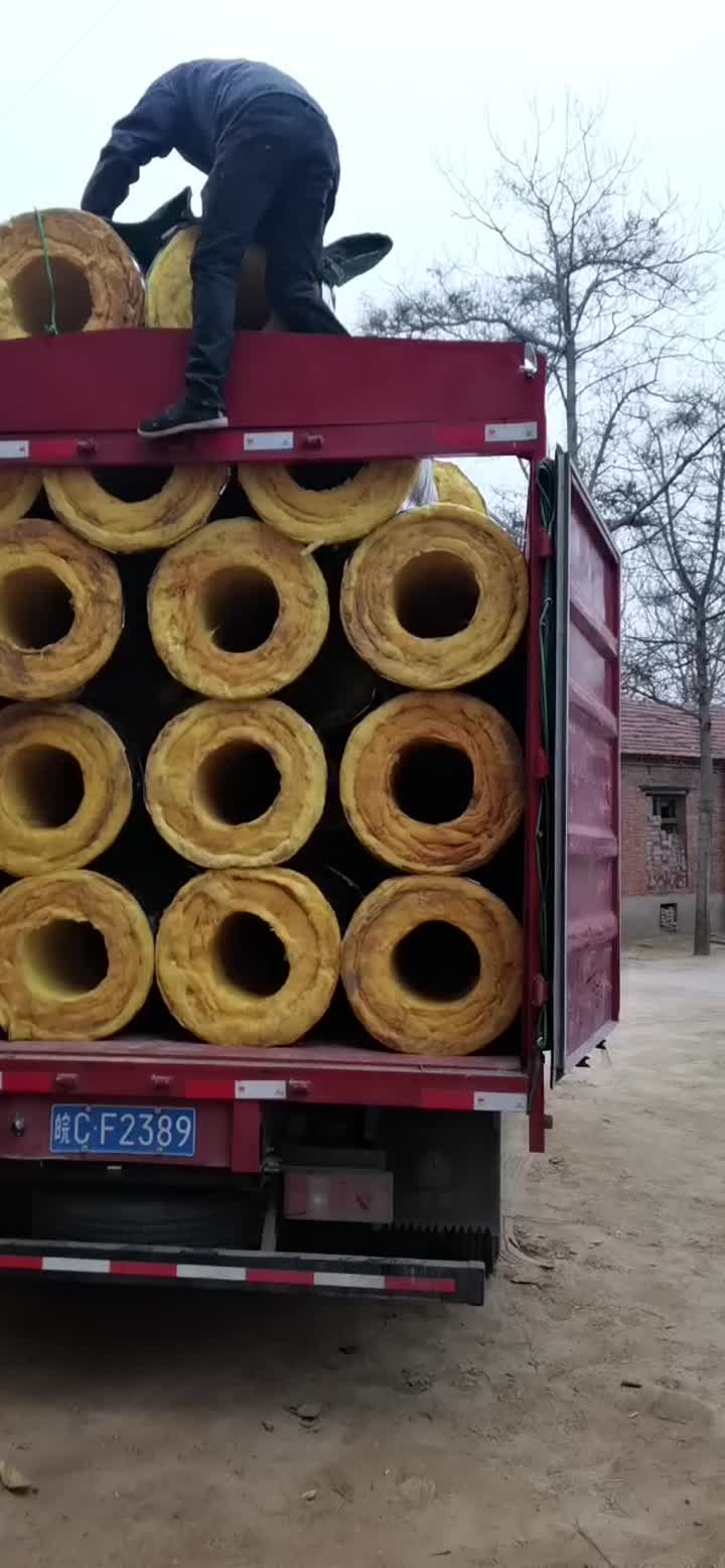 Pipeline Insulation Rock Wool Pipes 