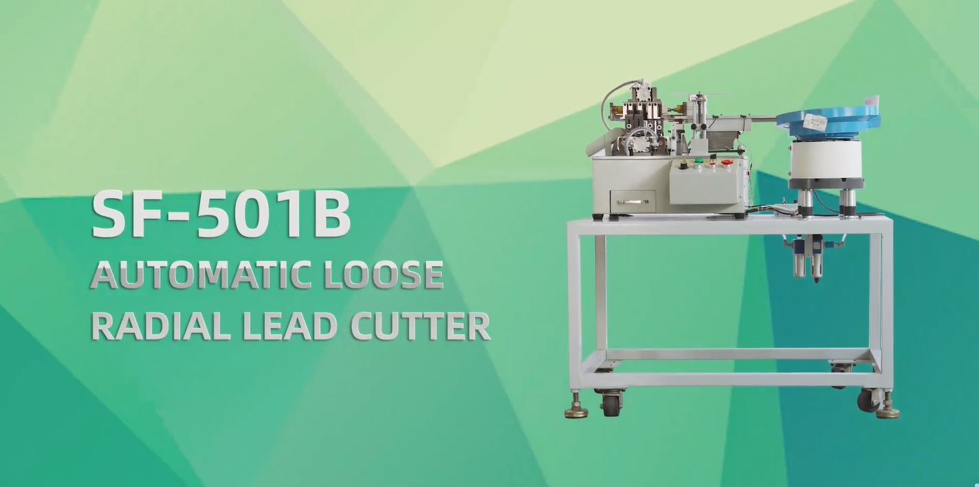 SF-501B Automatic Loose Radial Lead Cutter