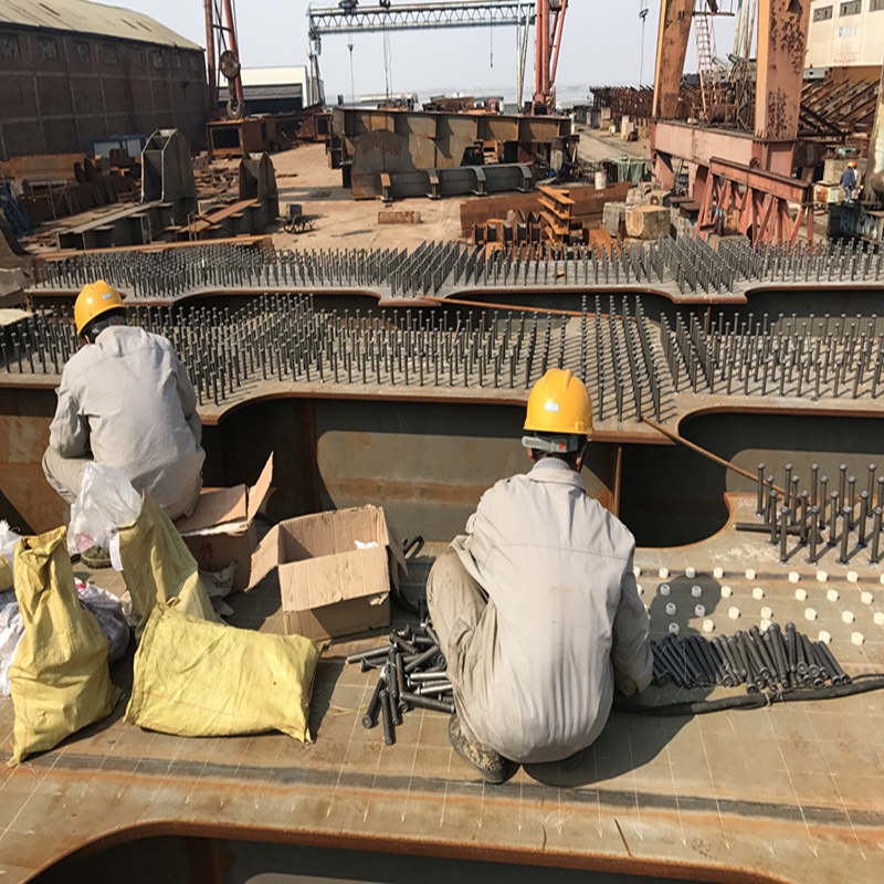 China railway group shear connector welding project