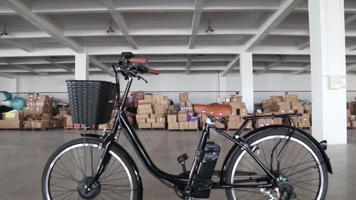 Manual electric assist electric bicycle