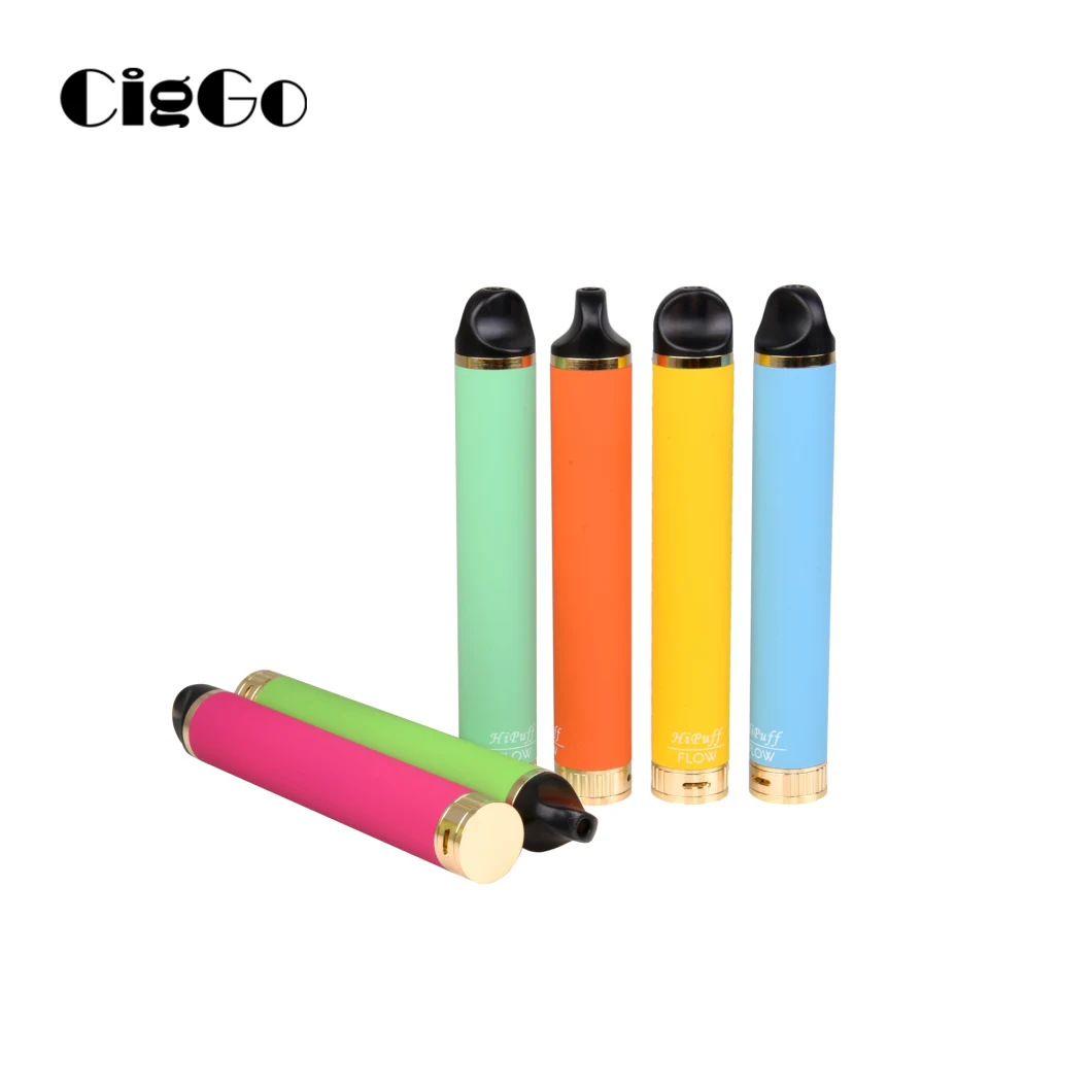 جهاز Hipuff Flow J04 مغلق Pod Vape E Cig أكثر من 1500 نفث