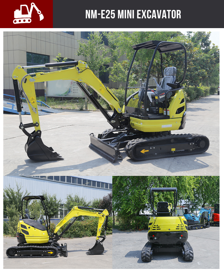 25 Nuoman Excavator Nm E10pro Mini Excavator