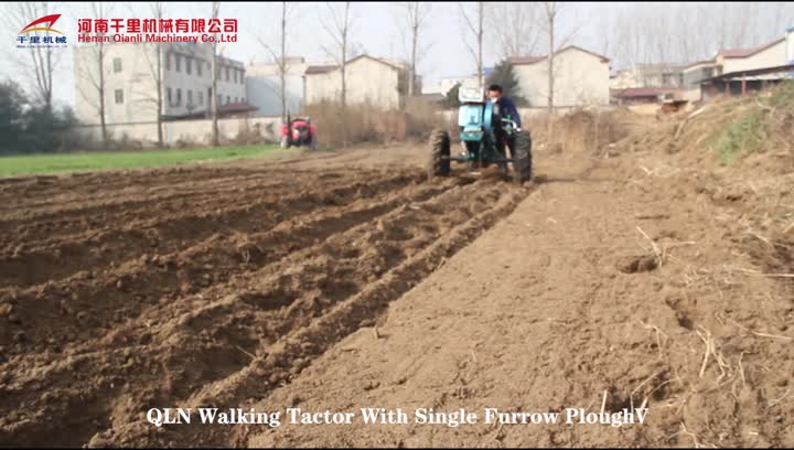 QLN Walking Tactor With Single Furrow Plough