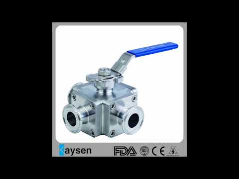 Sanitary ball valve stainless steel