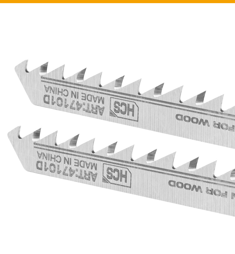 5pcs set jig saw blade curve HCS cutting wood bi-metal saw blade carbide wood cutting blade 100mm