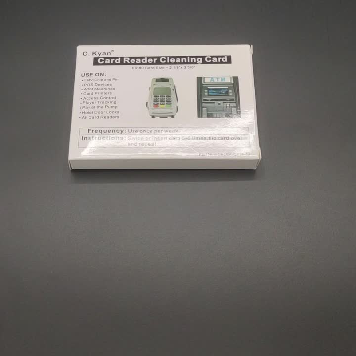 CR80-Cleaning card 