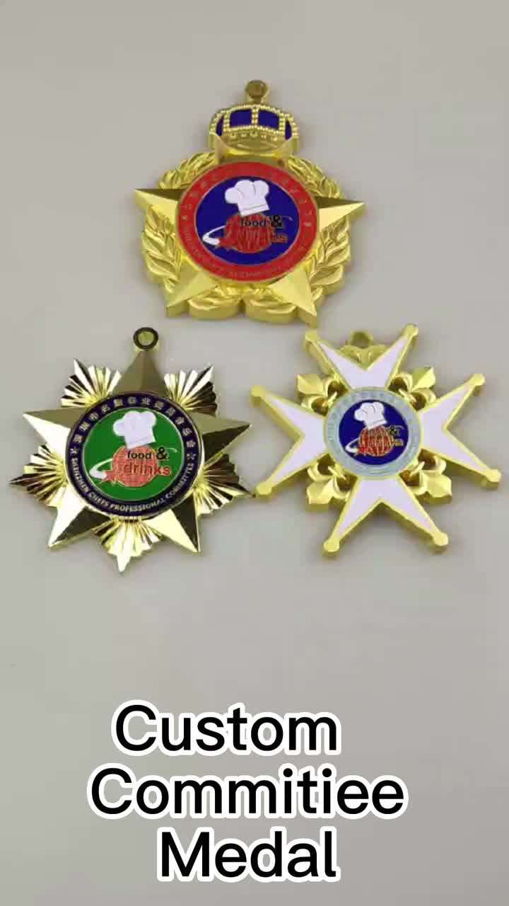 Custom Commitiee Medal