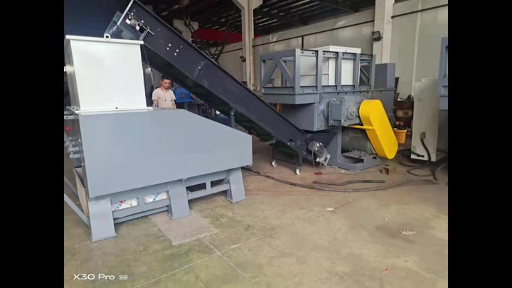 Απορρίμματα PVC Shredder και Puverizer Unit