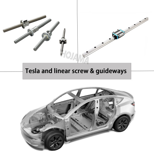 Applications of Lead Screws and Guide Rails in Tesla Cars