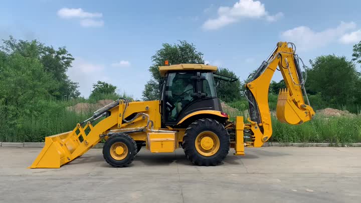 Trình tải backhoe 3ton