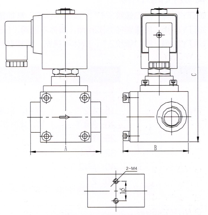 1/4'' 3/8'' Miniature High Pressure Stainless Steel Solenoid Valve 300 Bar 1