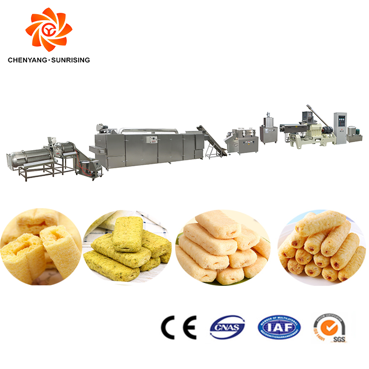 Core Filling Snacks Food Production Line Machine