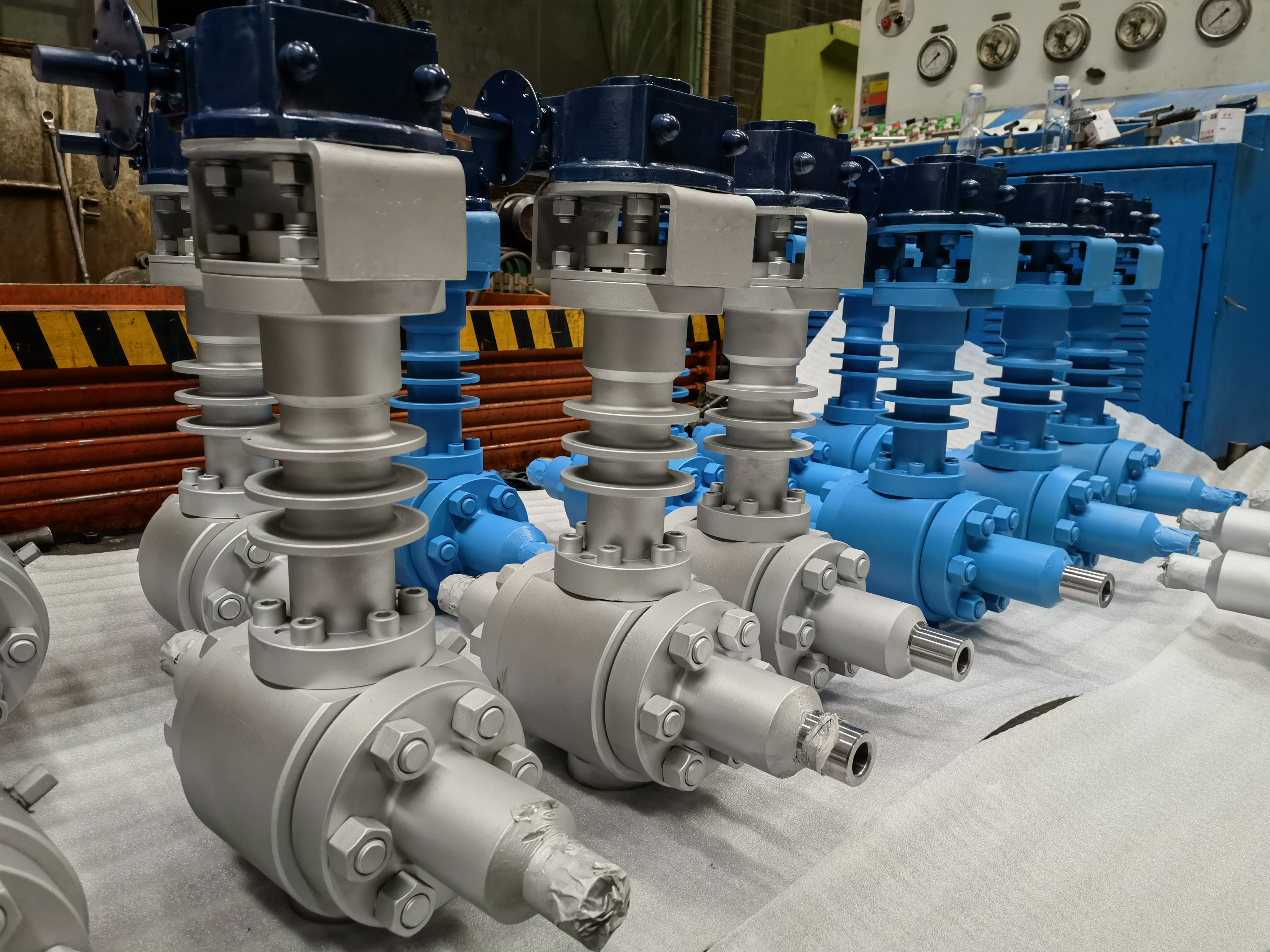 PMI on F91 Trunnion Ball Valve