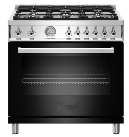 흰색 Bertazzoni 범위