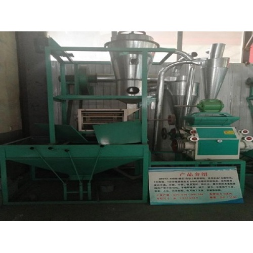 Single unit series automatic feeding mill