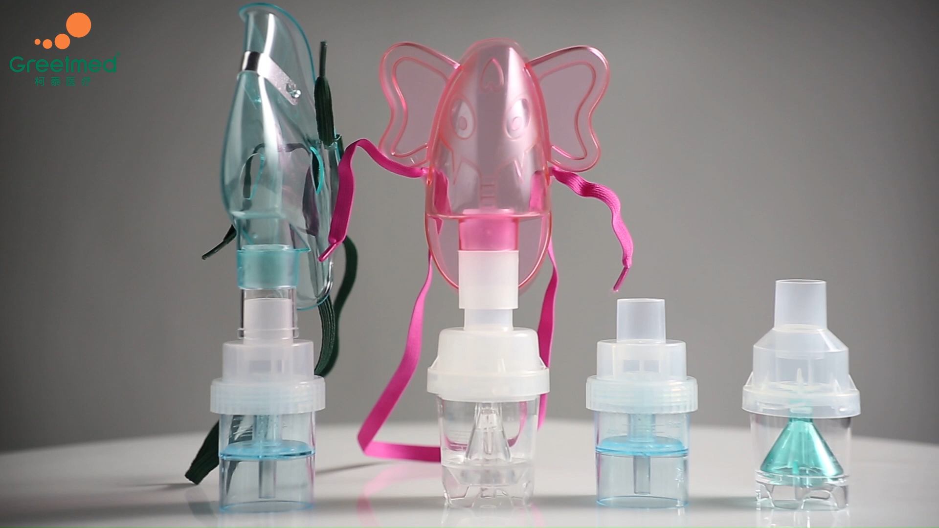 Kit masker oksigen nebulizer dewasa sekali pakai dengan tabung dan nebulizer mask1