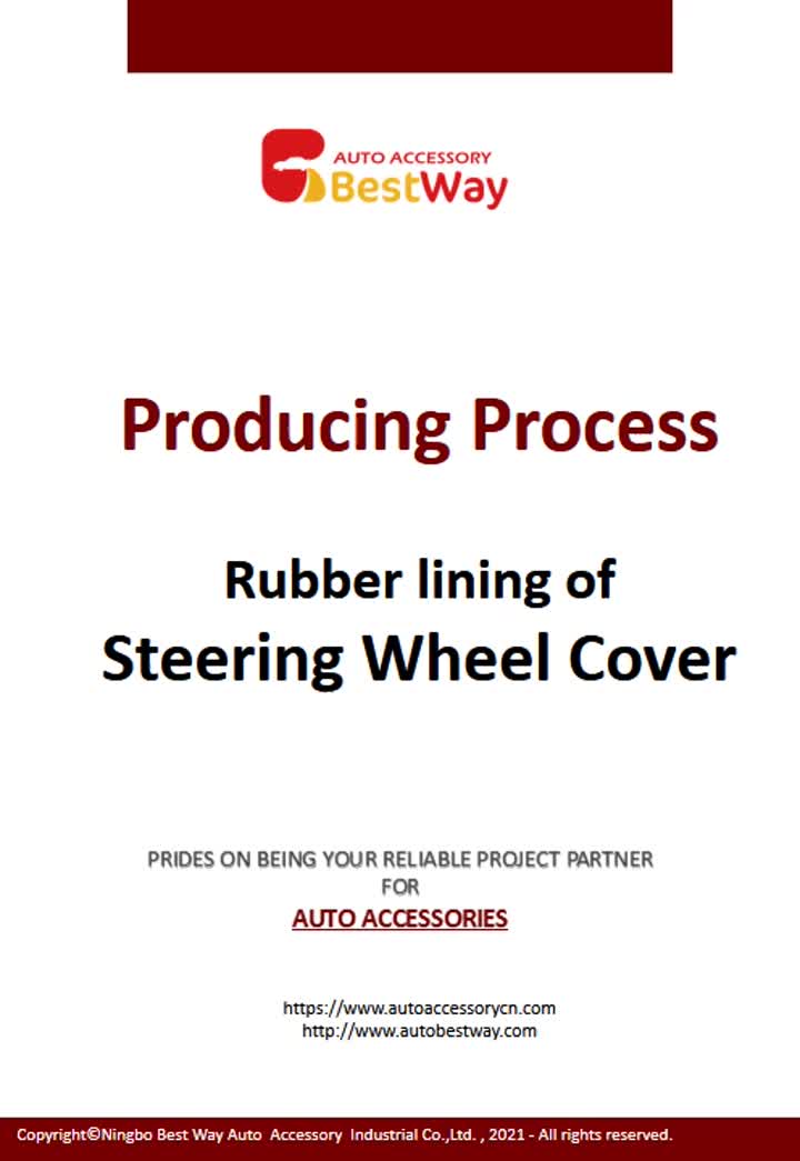 Production - Steering Wheel Cover Lining process.mp4